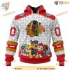 Custom PawPatrol Design NHL Chicago Blackhawks Hoodie 3D