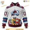 Custom PawPatrol Design NHL Colorado Avalanche Hoodie 3D Sweatshirt