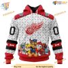 Custom PawPatrol Design NHL Detroit Red Wings Hoodie 3D