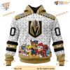 Custom PawPatrol Design NHL Vegas Golden Knights Hoodie 3D Shirt