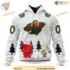 Custom Peanuts Design NHL Minnesota Wild Hoodie 3D