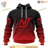 Custom Persionalized Retro Gradient Design NHL New Jersey Devils Hoodie 3D