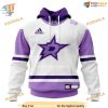 Custom Personalize 2023 Hockey Fight Cancer NHL Dallas Stars Hoodie 3D