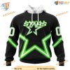 Custom Personalize New Gradient Series Concept NHL Dallas Stars Hoodie 3D