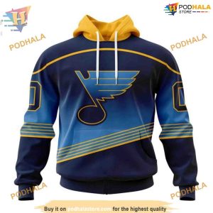 Custom Personalize New Gradient Series Concept NHL St. Louis Blues Hoodie 3D