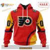 Custom Philadelphia Flyers ALL Star Sunset NHL Shirt Hoodie 3D