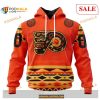 Custom Philadelphia Flyers National Day For Truth And Reconciliation NHL Hoodie 3D