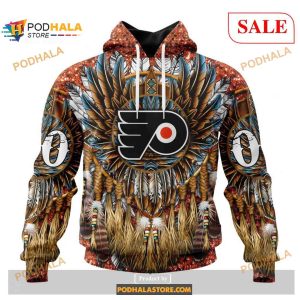 Custom Philadelphia Flyers Native Costume Design NHL Shirt Hoodie 3D