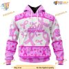 Custom Pink October Breast Cancer Awareness Month NHL Washington Capitals Hoodie 3D