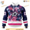 Custom Pink October Fight Breast Cancer NHL Dallas Stars Hoodie 3D