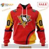 Custom Pittsburgh Penguins ALL Star Sunset NHL Shirt Hoodie 3D