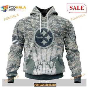 Custom Pittsburgh Steelers Honor US Air Force Veterans Shirt NFL Hoodie 3D