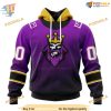 Custom Retro Gradient Design NHL Los Angeles Kings Hoodie 3D