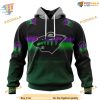 Custom Retro Gradient Design NHL Minnesota Wild Hoodie 3D