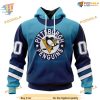 Custom Retro Gradient Design NHL Pittsburgh Penguins Hoodie 3D