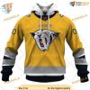 Custom Reverse Retro 2023 Style NHL Nashville Predators Hoodie 3D