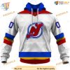 Custom Reverse Retro 2023 Style NHL New Jersey Devils Hoodie 3D