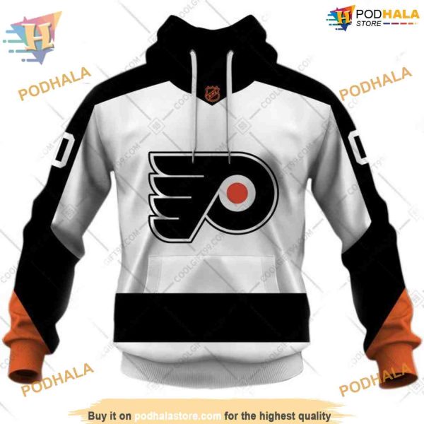 Custom Reverse Retro 2223 Style NHL Philadelphia Flyers Hoodie 3D