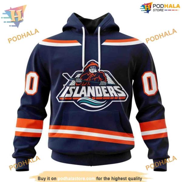 Custom Reverse Retro Kits 2023 NHL New York Islanders Hoodie 3D