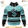 Custom Reverse Retro Kits 2023 NHL Seattle Kraken Hoodie 3D