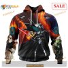 Custom San Jose Sharks Design X Star War NHL Shirt Hoodie 3D