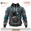 Custom San Jose Sharks Norse Viking Symbols NHL Shirt Hoodie 3D