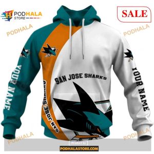 Custom San Jose Sharks Sweatshirt NHL Hoodie 3D