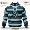 Custom Seattle Kraken Unisex With Retro Concepts NHL Shirt Hoodie 3D