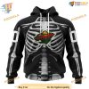 Custom Skeleton Costume For Halloween NHL Minnesota Wild Hoodie 3D