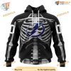 Custom Skeleton Costume For Halloween NHL Tampa Bay Lightning Hoodie 3D