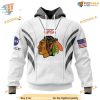 Custom Space Force NASA Astronaut Design NHL Chicago Blackhawks Hoodie 3D