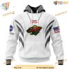 Custom Space Force NASA Astronaut Design NHL Minnesota Wild Hoodie 3D