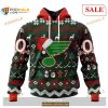 Custom St Louis Blues Christmas NHL Unisex Shirt Hoodie 3D