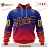 Custom St Louis Blues Retro Gradient Design NHL Shirt Hoodie 3D