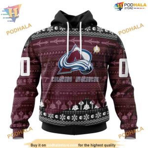 Custom Star Trek Design NHL Colorado Avalanche Hoodie 3D Sweatshirt