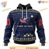 Custom Star Trek Design NHL Columbus Blue Jackets Hoodie 3D