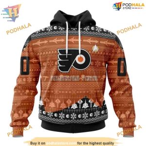 Custom Star Trek Design NHL Philadelphia Flyers Hoodie 3D