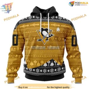 Custom Star Trek Design NHL Pittsburgh Penguins Hoodie 3D