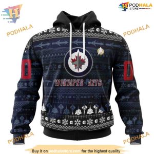 Custom Star Trek Design NHL Winnipeg Jets Hoodie 3D Shirt