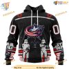 Custom Star Wars Design May The 4th Be With You NHL Columbus Blue Jackets Hoodie 3D