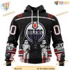 Custom Star Wars Design May The 4th Be With You NHL Edmonton Oilers Hoodie 3D