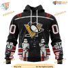 Custom Star Wars Design May The 4th Be With You NHL Pittsburgh Penguins Hoodie 3D