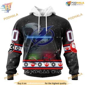 Custom Star Wars Design NHL Tampa Bay Lightning Hoodie 3D