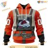 Custom Star Wars Rebel Pilot Design NHL Colorado Avalanche Hoodie 3D