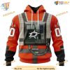 Custom Star Wars Rebel Pilot Design NHL Dallas Stars Hoodie 3D