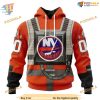 Custom Star Wars Rebel Pilot Design NHL New York Islanders Hoodie 3D