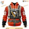 Custom Star Wars Rebel Pilot Design NHL Pittsburgh Penguins Hoodie 3D