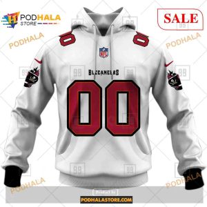 Custom Tampa Bay Buccaneers Road Jersey Shirt NFL Hoodie 3D