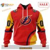 Custom Tampa Bay Lightning ALL Star Sunset NHL Shirt Hoodie 3D