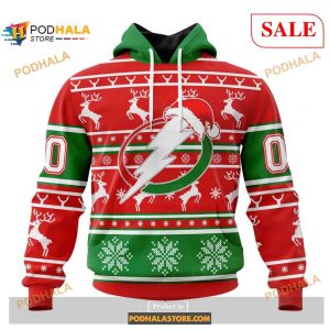 Custom Tampa Bay Lightning Christmas NHL Unisex Shirt Hoodie 3D